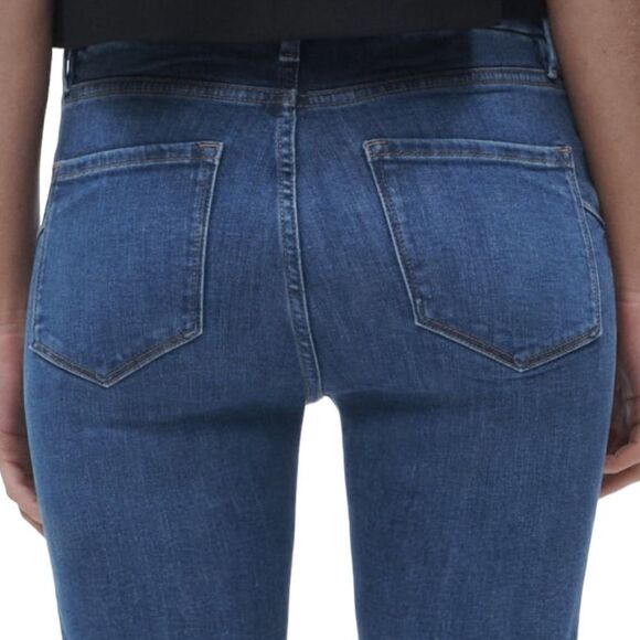 ZARA | Blue | ZW HIGH RISE BOOTCUT JEANS - Picture 9 of 12